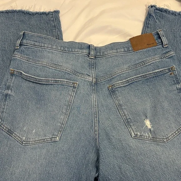 Madewell Perfect Vintage Wide Leg crop Jean size 30 - Picture 2 of 7